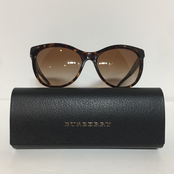 New Burberry 4199 Havana Woman Plastic Sunglasses